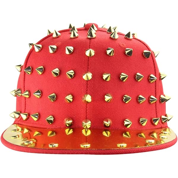 Amazon.com: MINAKOLIFE Spike Studded Accessories Punk Hats